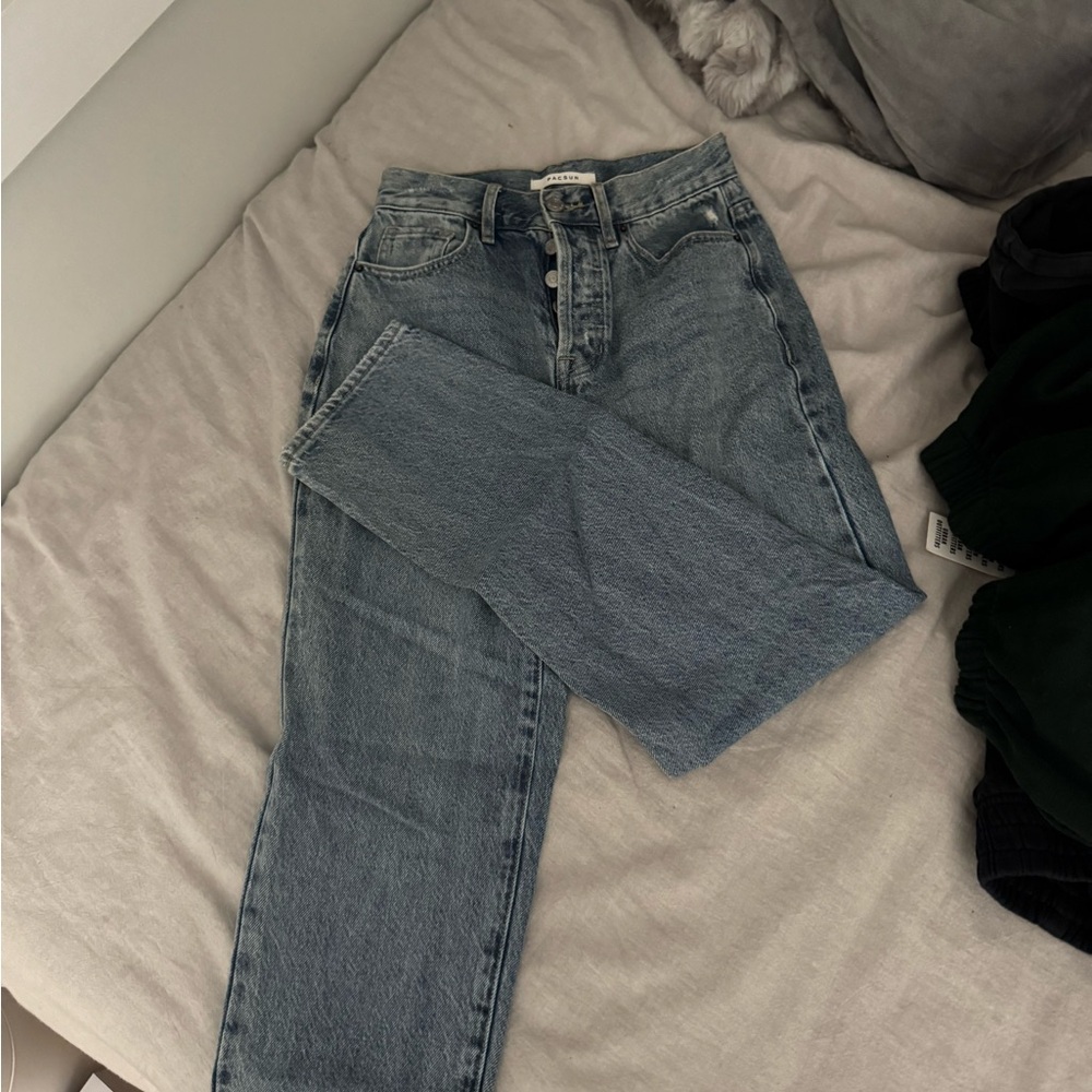 Classic Pacsun high waisted straight leg Blue Women's Jeans